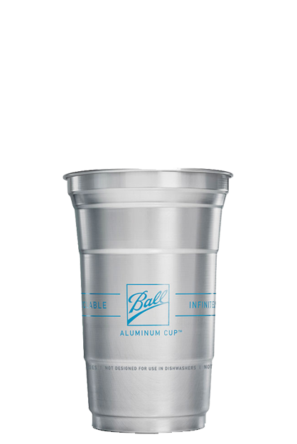 Ball Aluminum 9 oz. Cup